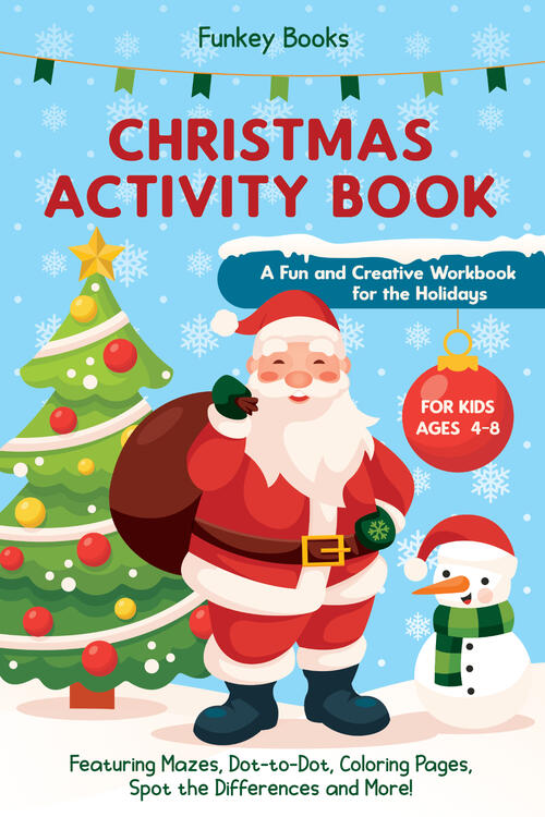 Christmas Activity Book - Funkey Books